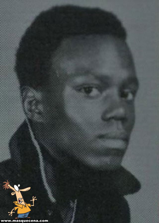 Young Bernie Mac yearbook picture