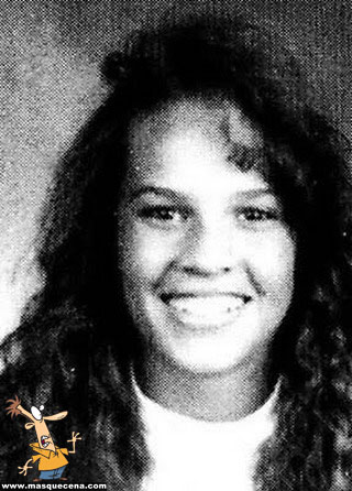 Young Hillary Swank before she was famous yearbook picture