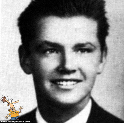 Young Jack Nicholson yearbook picture