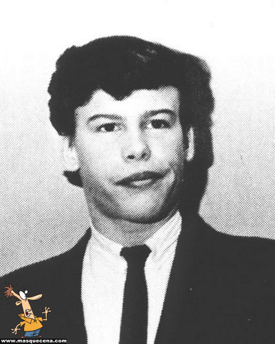 Young Steven Tyler before he was famous yearbook picture