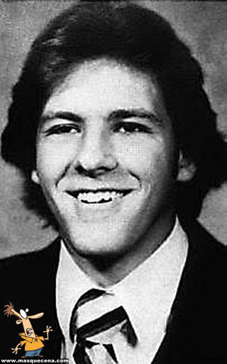 Young James Gandolfini before he was famous yearbook picture